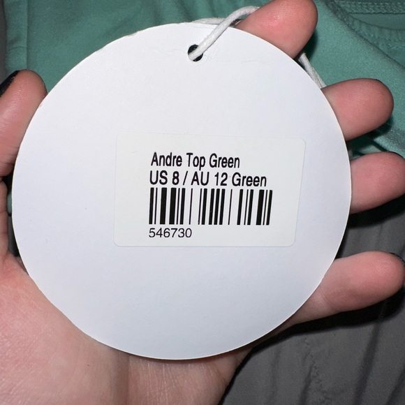 NWT Princess Polly Andre Top Green - Picture 5 of 5